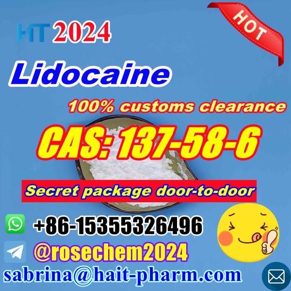 8615355326496 High Purity 100 Safe Delivery Lidocaine Powder Safe Clearance CAS 137586 USA Europe Australia